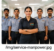Facility management manpower team